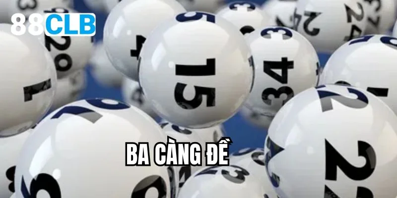 ba càng đề